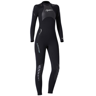 DIVE&SAIL潜水服3mm男女冬季游泳防寒保暖深潜水母衣全身连体湿衣