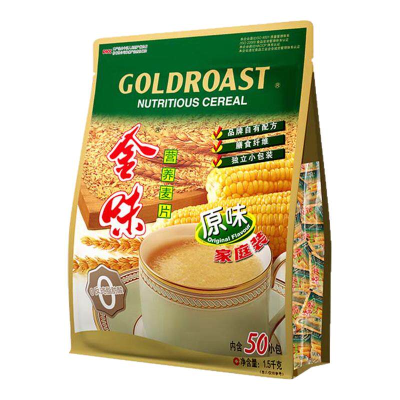 金味原味速溶即食麦片420g