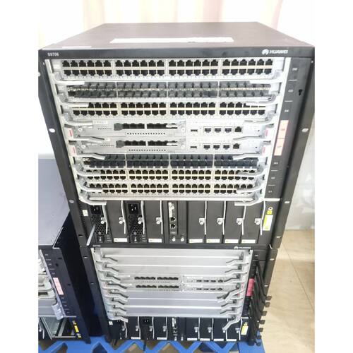 议价华为/Huawei  S9706框式核心交换机，配置有 主控2 业务板.双