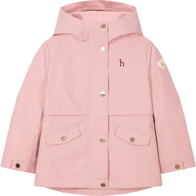 hazzys女童三防收腰外套