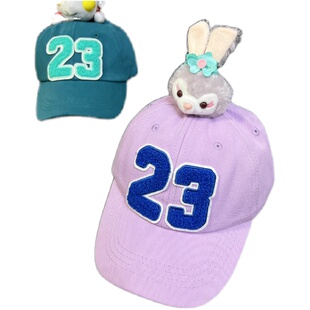 潮牌儿童立体恐龙熊猫棒球帽男童鸭舌帽女童动物公园公仔遮阳帽子