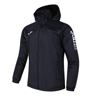 joma荷马运动风衣足球出场长袖训练服成人儿童冲锋防风衣外套男女