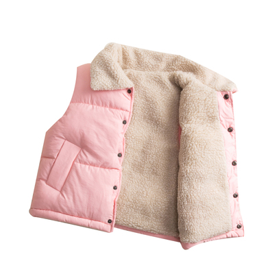 儿童羽绒棉服马甲坎肩背心外套