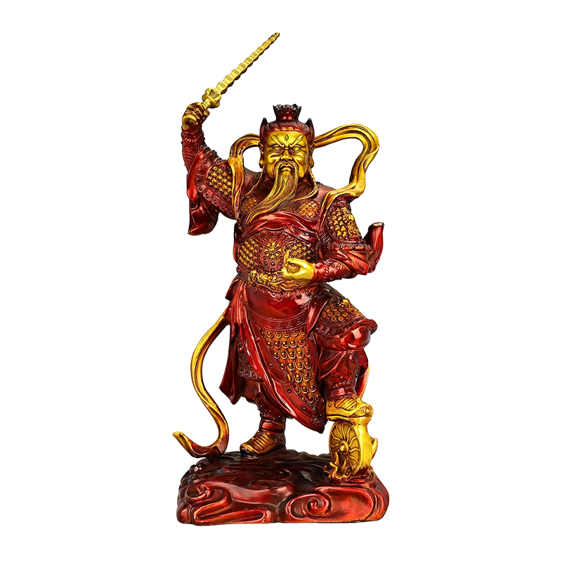 铜王灵官三只眼佛像摆件家居供奉
