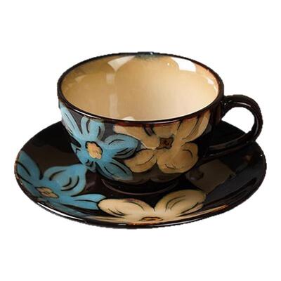 VIANNA中古咖啡杯碟套装陶瓷杯子