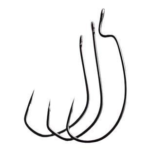 Cast&Catch七成路亚单钩WACKY钩精细曲柄钩长柄倒钓钩倒刺鱼钩