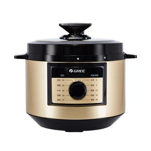 格力电压力锅家用5升电饭锅煲汤智能预约高压锅煮饭煲大容量5-8人