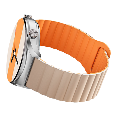 适用小米watchs4磁吸硅胶手表带sport4代腕表s3智能S2运动s1pro华米Amazfit GTR4男女式color2新款gts4/3腕带
