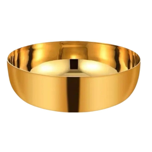 黄金色加大号不锈钢和面盆揉面盆家用厨房打蛋洗菜发面活面盆