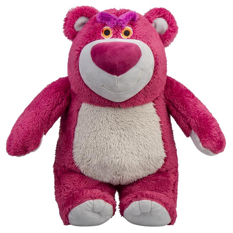 澳捷尔迪士尼正版草莓香味熊毛绒玩具抱枕玩偶男女生公仔生日礼物