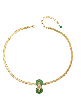 新中式项链女汉服配饰时尚百搭古典复古精致潮流个性小众锁骨链