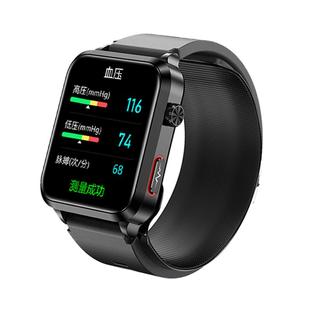 【官方正品】气泵气囊式测血压手表高精度血糖智能手环尿酸评估动态心率检测仪器睡眠监测心电图运动健康防水