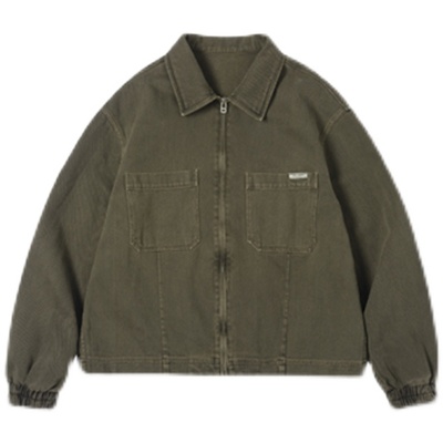 11StCrops套色水洗结构夹克