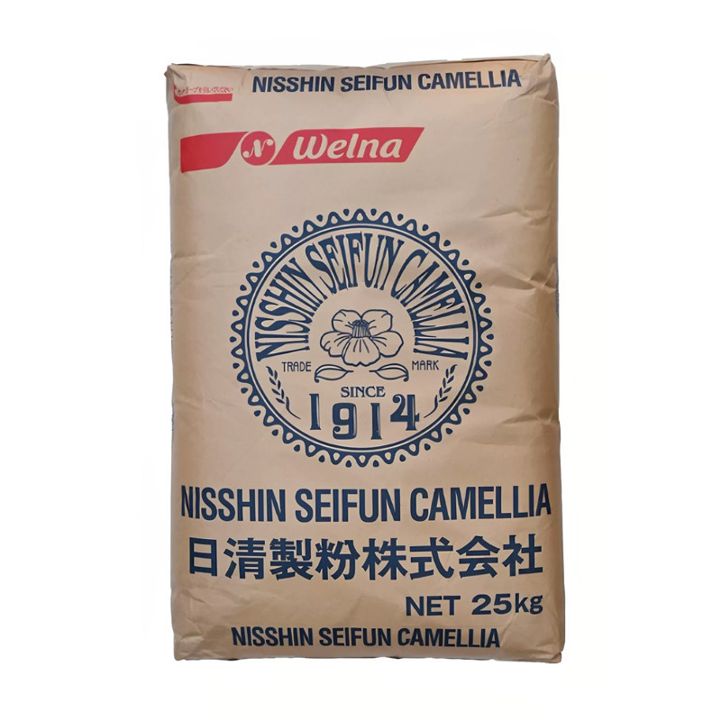 日清山茶花高筋面粉25kg 进口小麦粉日式面包吐司烘焙 强力小麦粉