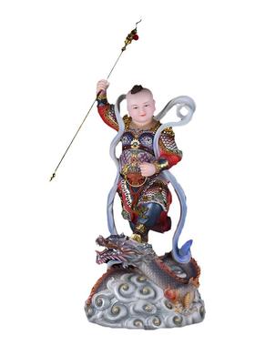 哪吒三太子三坛海会大神装饰摆件