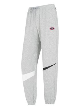 【自营】Nike耐克女裤休闲裤秋季灰色跑步运动裤长裤子DX6295-050