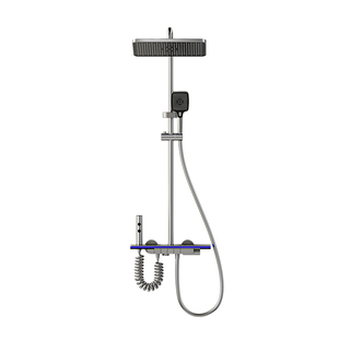 政府补贴JOMOW恒温花洒套装家用全铜浴室数显增压淋浴花洒W1PRO