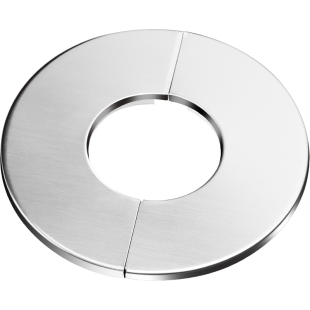 分体式装饰盖不锈钢三角阀水龙头燃气热水器管道墙洞遮丑盖装饰圈