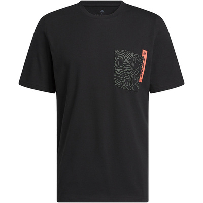 阿迪达斯男子运动短袖