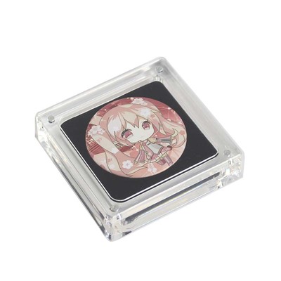 亚克力带盖透明展示饰品收纳盒