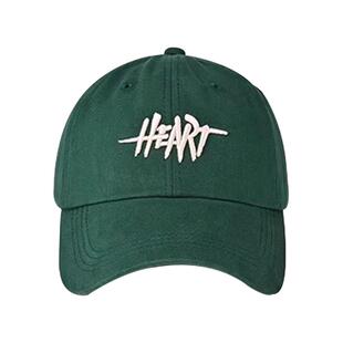 王一博同款鸭舌帽女2025新款墨绿色帽子春夏宽檐显脸小棒球帽绿色