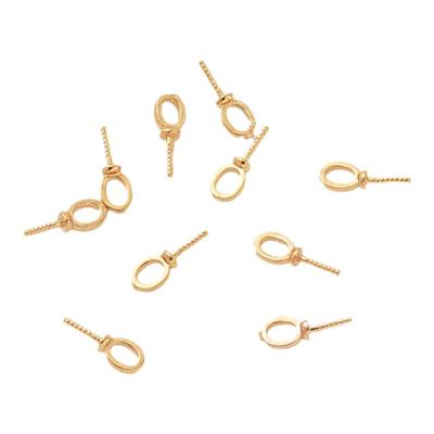 14K包金保色羊眼手工diy饰品配件