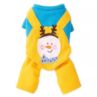 小狗狗衣服秋冬款保暖加绒过年棉服泰迪比熊博美小中型犬宠物衣服