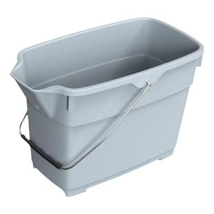 白云方形拖把桶物业保洁清洁桶15L加厚pp塑料桶提水桶带导流口