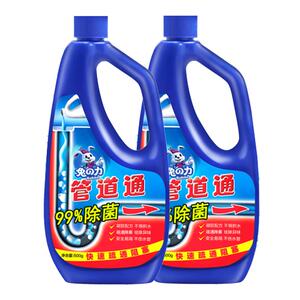 4.9高评分推！【兔力旗舰店】兔力管道强力疏通剂500g