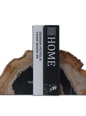 办公室桌上天然书架礼物装饰摆件