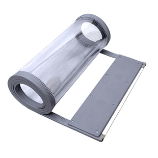 空调门帘 透明塑料pvc磁吸软门帘吸磁挡风隔断帘冬季保温门帘透明