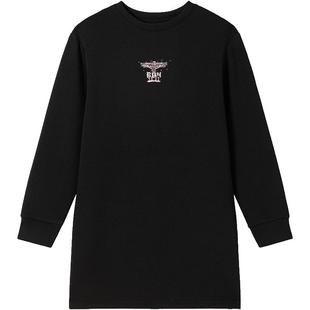 【星辰入海】BOYLONDON裙子白鲸老鹰百搭黑色连衣裙W17008