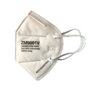 ZM9002头戴式防尘口罩防工业粉尘打磨灰粉9001带呼吸阀透气KN95男