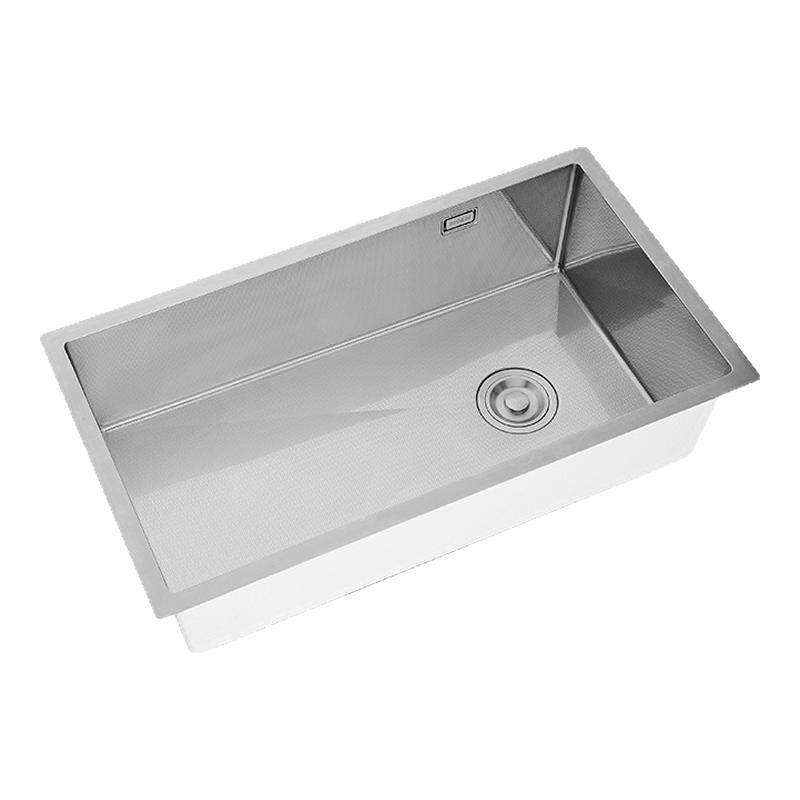 MOEN/摩恩大米粒2.0压纹手工大单槽304不锈钢厨房水槽洗菜盆