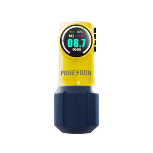 波塞冬神盗纹身一体笔 大屏显示点刺纹身电池笔 割线打雾一体机