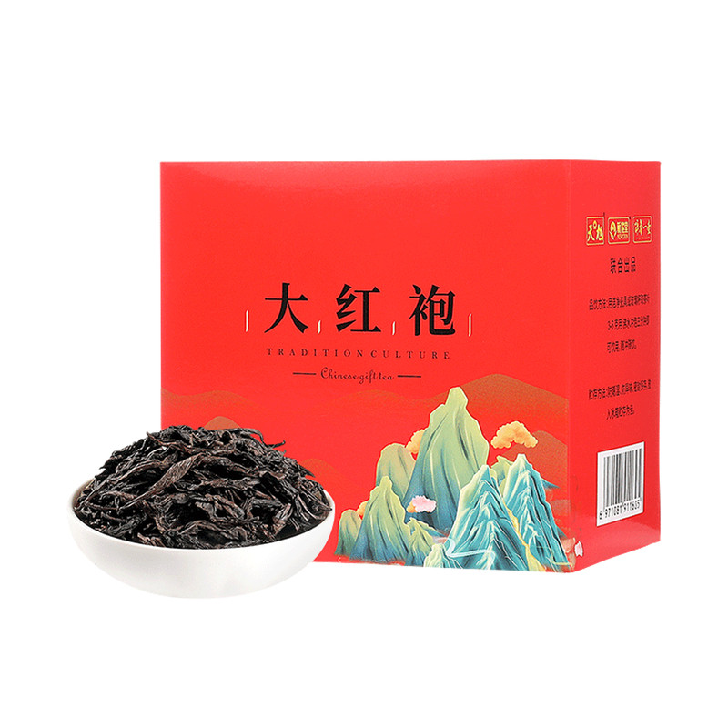 天旭大红袍青茶叶武夷岩茶高山闽北乌龙茶浓香岩韵型2026年口粮茶