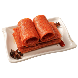 嘴巴香辣条亲嘴片辣条80后怀旧零食大包辣片手撕老式小吃休闲食品