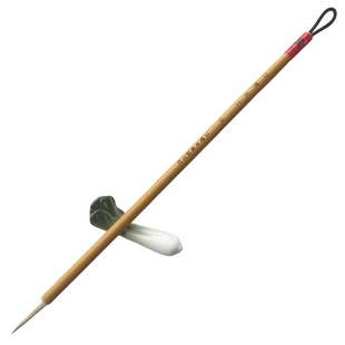 汉壁天工 国画工笔勾线笔专业狼毫工笔画勾线笔专业级描线描边白描极细勾线工笔点睛瓷画笔尖毫毛笔瘦金体