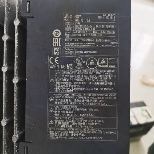 可维修议价  伺服驱动器MRJE70A750W工厂成色看有点使用痕迹摄功
