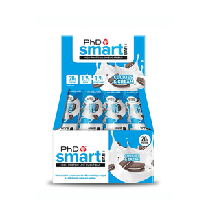 PhD蛋白棒Smart英博士智选运动健身代餐乳清蛋白棒低卡能量棒12支