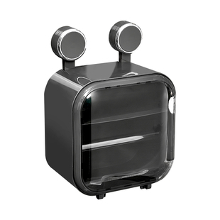 吸盘卫生间纸巾盒厕纸盒厕所卫生纸抽纸盒防水免打孔壁挂式高级感