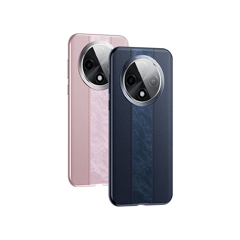 陆宣适用于oppoa3pro手机壳oppo a3 pro保护套曲面屏官方高档外壳新款镜头全包opop防摔女素皮拼接por超薄真