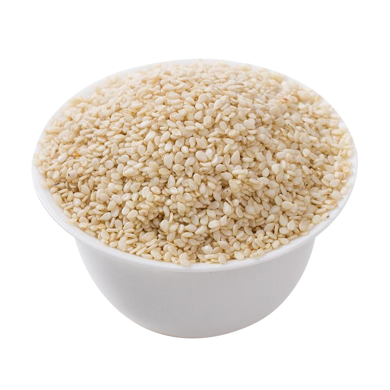 蜀品香 脱皮白熟芝麻 500g  去皮白芝麻 农家炒熟芝麻 调味佐料