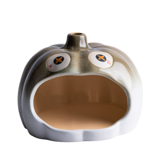 陶迷小壁炉熏香炉秘鲁圣木圣草雪松白鼠尾草仗燃烧炉陶瓷桌面摆件