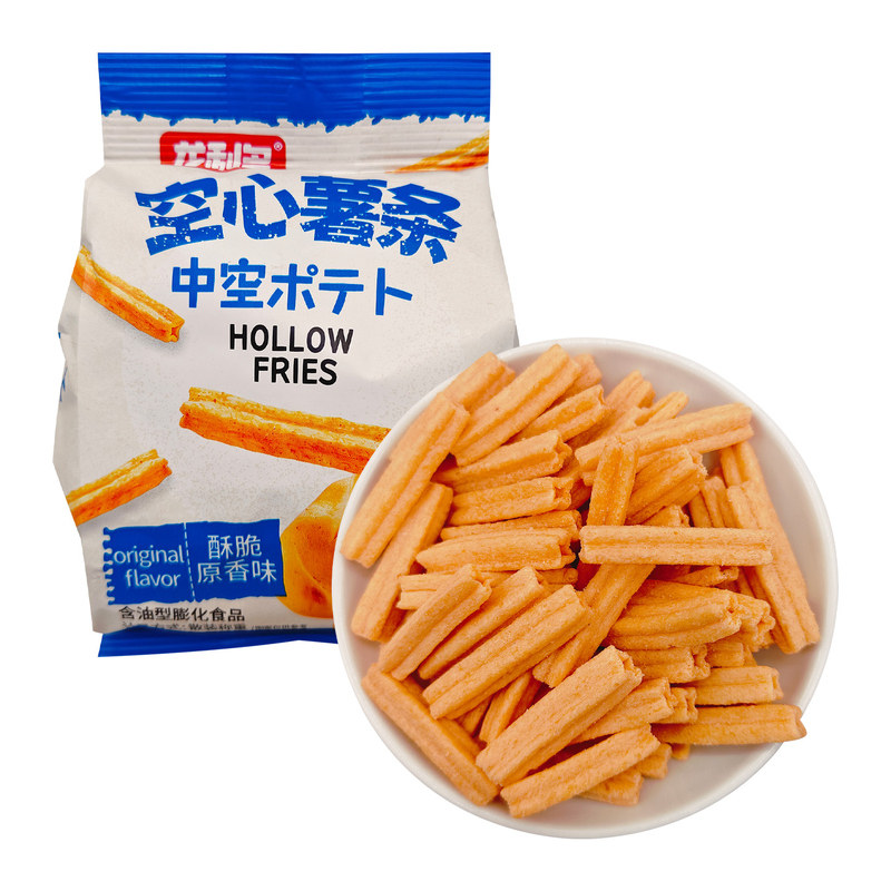 龙利多空心薯条酥脆原香味小零食
