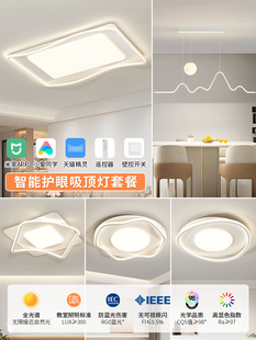 【顺丰正常发货】客厅吸顶灯现代简约主灯卧室灯广州中山灯具套餐