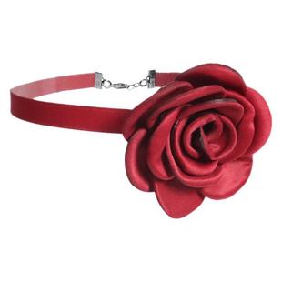 新款蕾丝颈链百搭锁骨链网红礼服配饰脖圈气质choker项圈简约韩国