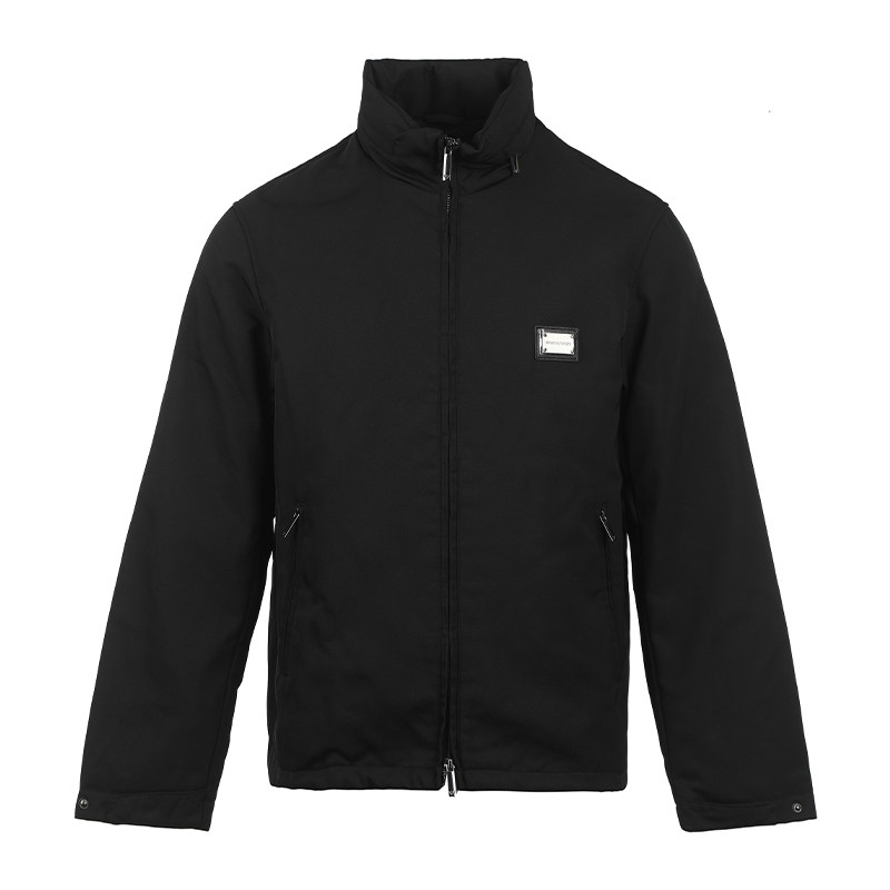 【自营】EMPORIO ARMANI/阿玛尼26FW纯色宽松男士防寒夹克外套