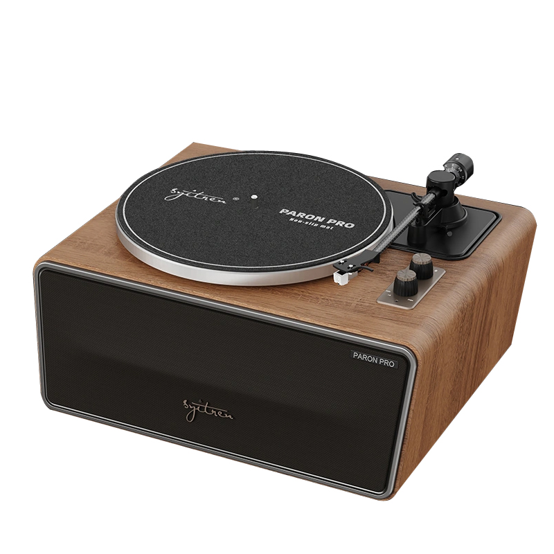 Syitren/赛塔林PARON PRO黑胶唱片机碳纤维唱臂HIFi复古留声机