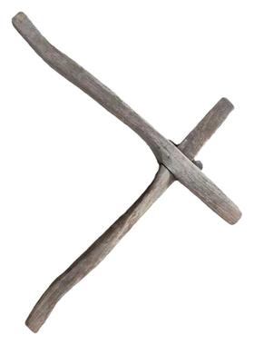 民俗老物件老牛套牛搔头耕地马鞍